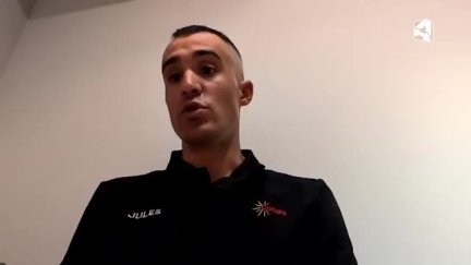 Sergio Samitier, antes de comenzar La Vuelta
