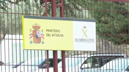 Sede de la Guardia Civil en Monzón.