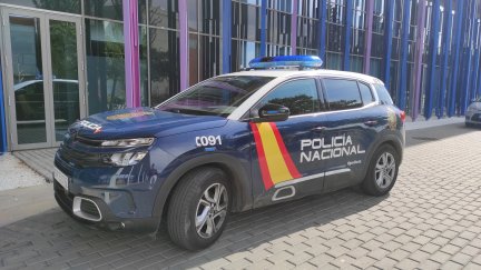 Imagen de archivo de un coche de la Policía Nacional.