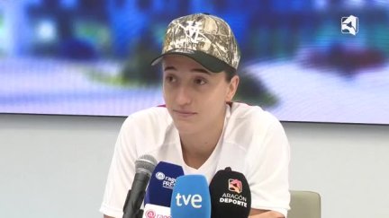 Rueda de prensa de Carla Brito