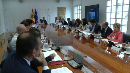 Celebración del Consejo de Seguridad Nacional para abordar la crisis de Ceuta.