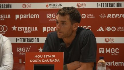 Ibai en rueda de prensa.