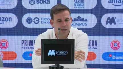 Rueda de prensa de Javier Sanz de Arce.