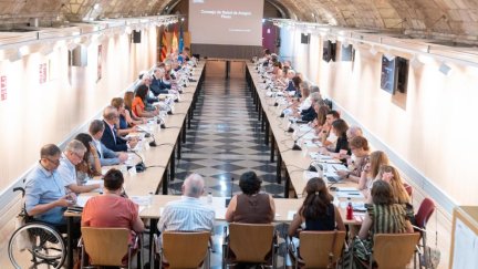 Reunión de los miembros del Consejo de Salud, este jueves, 3 de septiembre de 2026.
