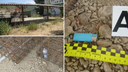 Mechero encontrado donde comenzó el incendio de Riglos