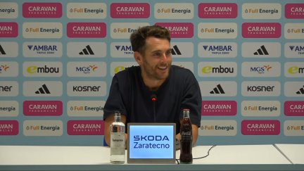 Ibai en la rueda de prensa