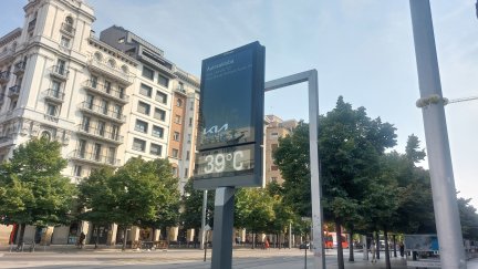 Calor en Zaragoza, en una imagen de archivoEUROPA PRESS12/8/2025
