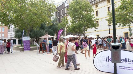 Zaragoza estrena mercado de mascotas y flores
