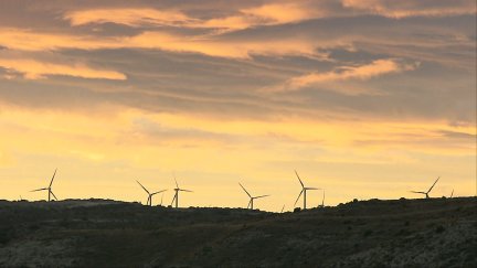 Más de la mitad de la energía eléctrica generada en Aragón se exporta a otras Comunidades Autónomas.