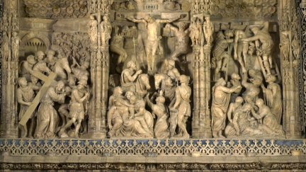 El 10 de septiembre de 1520, Damián Forment se hace cargo del retablo mayor de la catedral de Huesca.