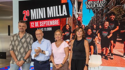 Presentación de la segunda edición de la Mini Milla Delicias