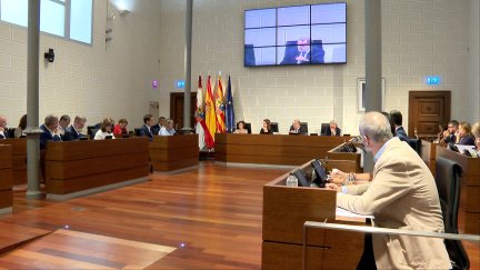 Pleno de la Diputación de Zaragoza, este miércoles, 9 de septiembre de 2026.