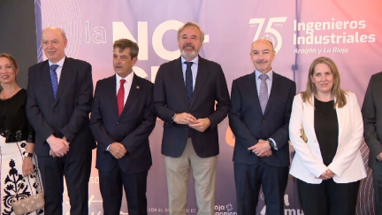 El presidente de Aragón en el 75 aniversario de los Premios Industria