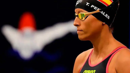 Teresa Perales durante el Europeo de Turquía. Foto: RFEN