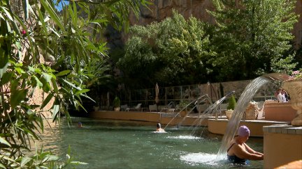 Los once balnearios aragoneses sirven para desestacionalizar el turismo.