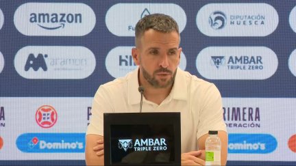 Raúl Jardiel en rueda de prensa.