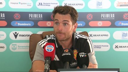 Rueda de prensa de Ibai Gómez.