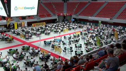 Campeonato de guiñote en Zaragoza.