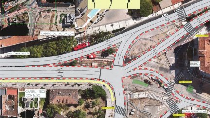 El giro en paseo María Agustín se abre este jueves y mejorará la movilidad en El PortilloREMITIDA / HANDOUT por AYUNTAMIENTO DE ZARAGOZAFotografía remitida a medios de comunicación exclusivamente para ilustrar la noticia a la que hace referencia la imagen, y citando la procedencia de la imagen en la firma16/9/2026