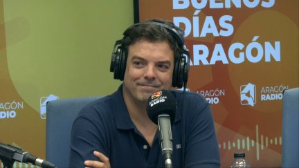 Alberto Jiménez Schuhmacher, investigador y jefe del Grupo de Oncología Molecular en el IIS Aragón, esta mañana en una entrevista en el programa Buenos Días de Aragón Radio.