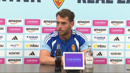 Rueda de prensa de Ibai Gómez. Previa Real Zaragoza-UD Ibiza