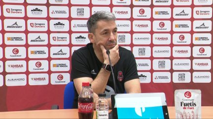 Gonzalo García de Vitoria en la rueda de prensa