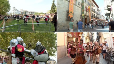 Jaca celebra las jornadas Reino y Leyenda