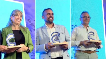 Los galardonados en los Premios Empresa Calatayud 2026