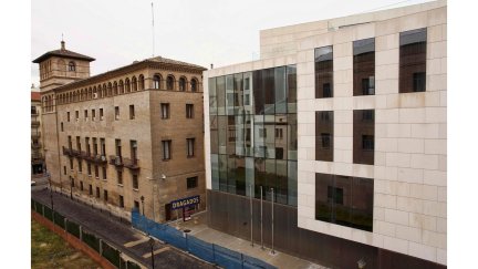Foto de archivo de la Audiencia Provincial de Zaragoza. 26/10/2012