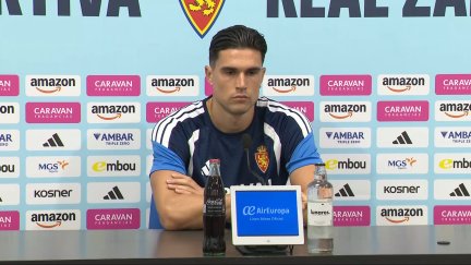 Rueda de prensa de Edu Espiau.