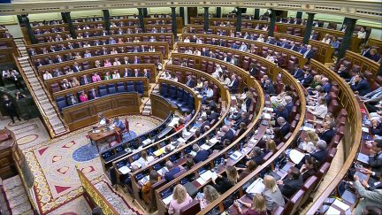 Pleno del Congreso de los Diputados este miércoles