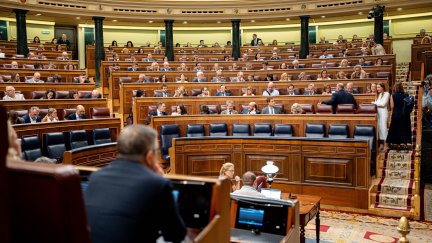 Vista general durante una sesión plenaria en el Congreso de los Diputados, en una foto de archivo
