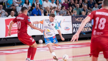 Wanapix Zaragoza juega en la Liga Prime de fútbol sala