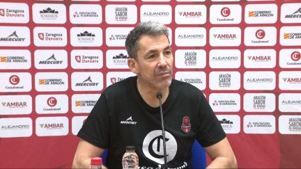 Rueda de prensa de Gonzalo García de Vitoria.