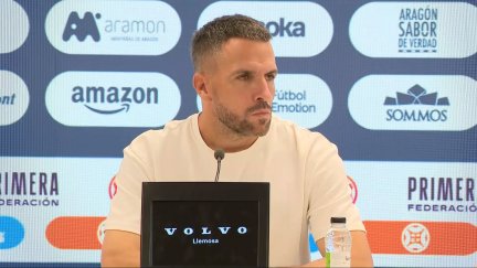 Raúl Jardiel en rueda de prensa.