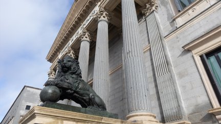 Fachada del Congreso de los Diputados