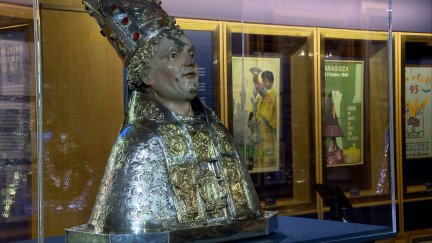 El busto relicario de San Braulio.