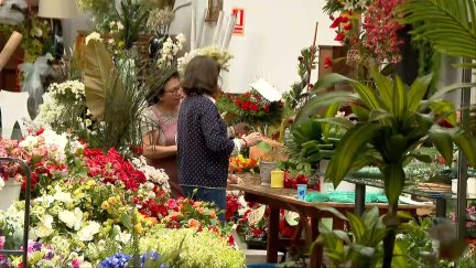 En la floristería Galvez Floristas, en el barrio de Las Fuentes, el año pasado vendieron 1.800 ramos.