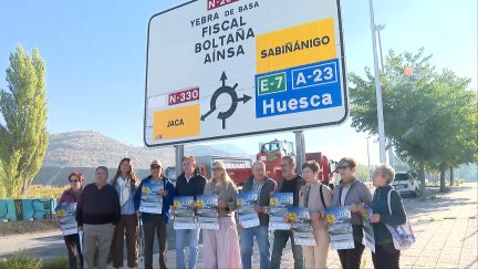 Los agentes económicos, empresariales y sociales solicitarán avances en la A-23 en una concentración prevista este sábado.