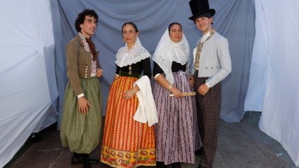 El grupo de Margalida Jaume, conjunto de payeses mallorquines, ha ganado el premio especial de indumentaria.