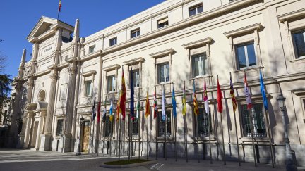 Foto de archivo del Palacio del Senado, en Madrid.