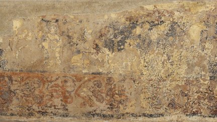 Escena de una de las pinturas prófanas que reclama Aragón
