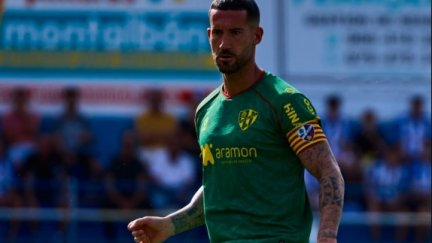 Sielva en el partido ante el Águilas