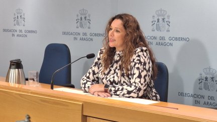 Imagen de archivo de la delegada del Gobierno en Aragón, Noelia Herrero.REMITIDA / HANDOUT por DELEGACIÓN DEL GOBIERNO EN ARAGÓNFotografía remitida a medios de comunicación exclusivamente para ilustrar la noticia a la que hace referencia la imagen, y citando la procedencia de la imagen en la firma07/10/2024