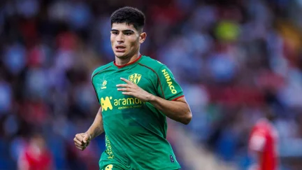 Agustín Juárez, en un partido reciente con la SD Huesca.