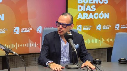 Pedro Olloqui en la entrevista de Buenos Días de Aragón Radio