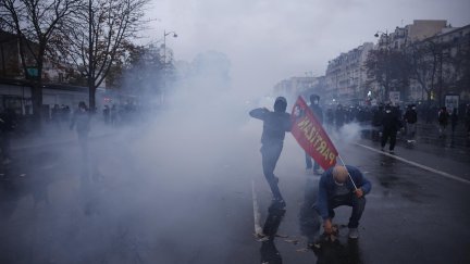 Las protestas en Francia también se han producido este sábado.