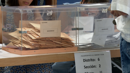 Urnas de las elecciones generales