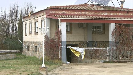 La casa donde se produjo el asesinato está en el barrio de Movera. / Aragón TV