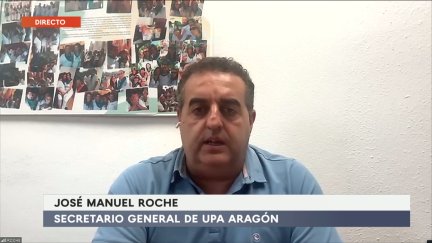 José Manuel Roche este martes en el programa Buenos Días de Aragón TV